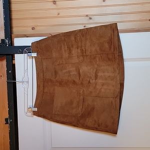 Old Navy Faux Suede Skirt